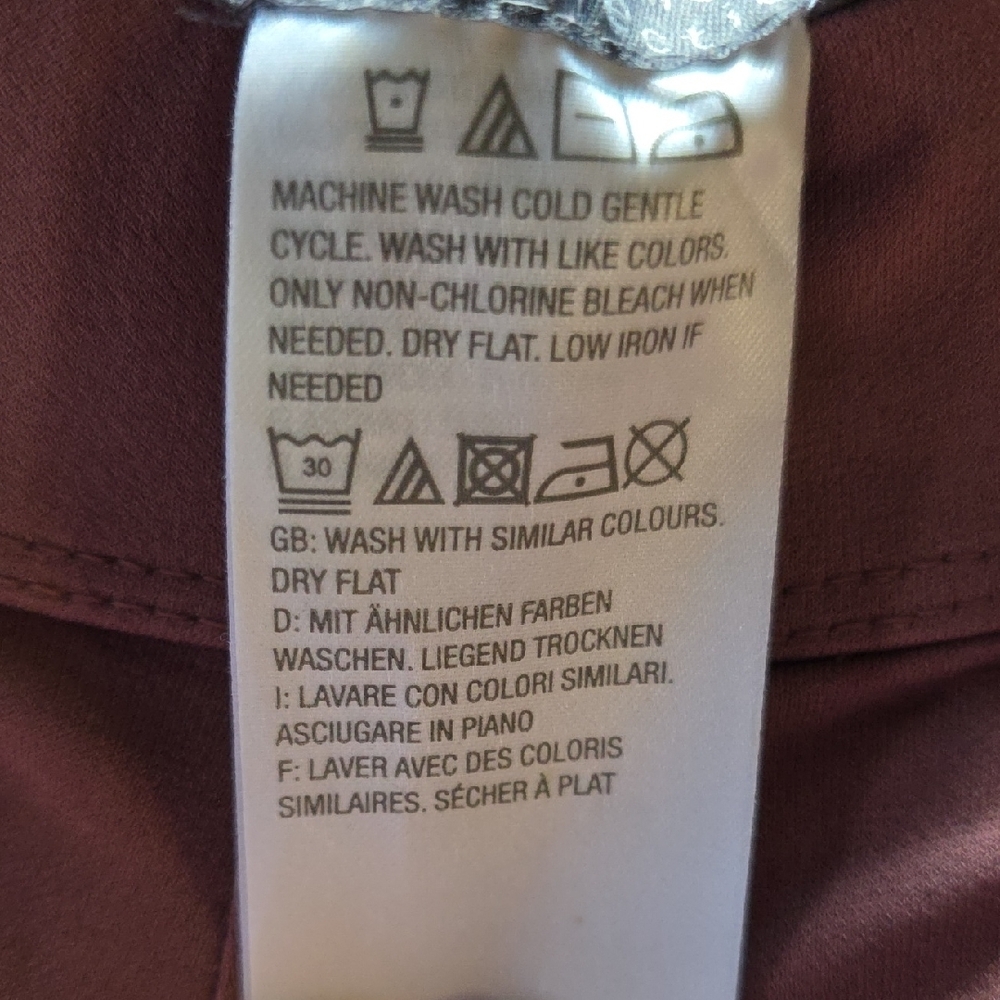 Lisa Rinna Collection Mauve Track Pants - Picture 3 of 7
